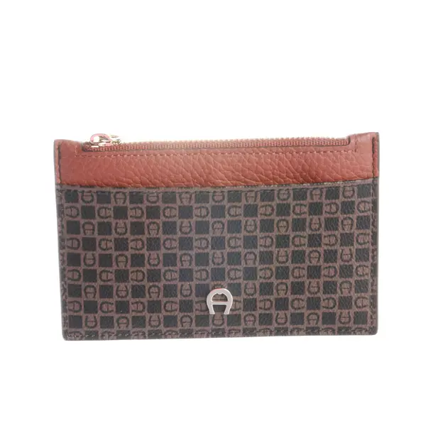 Kartenetui, in Braun, Leder, Aigner