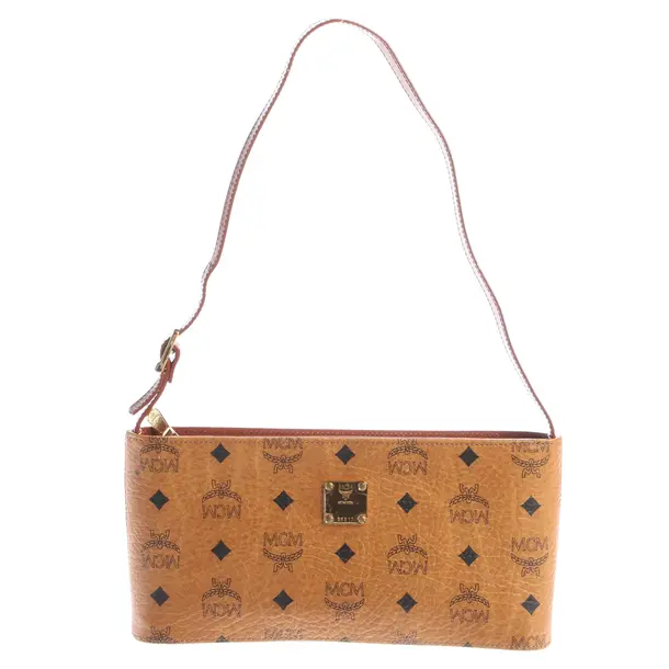 Shoulder Bag, in Brown, Leather, MCM