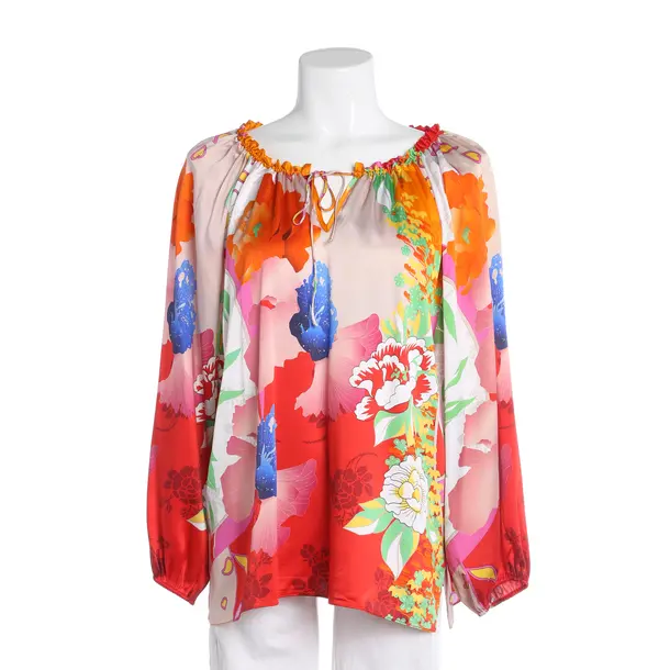 Bluse, in Mehrfarbig, Seide, Herzensangelegenheit