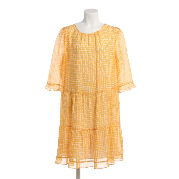 Dress, in Orange, Silk, Marc Cain