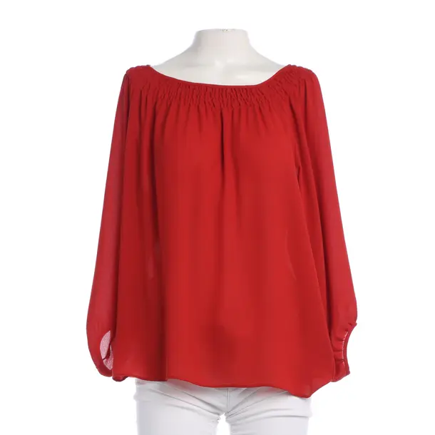 Blouse, in Red, Cotton, Marc Cain