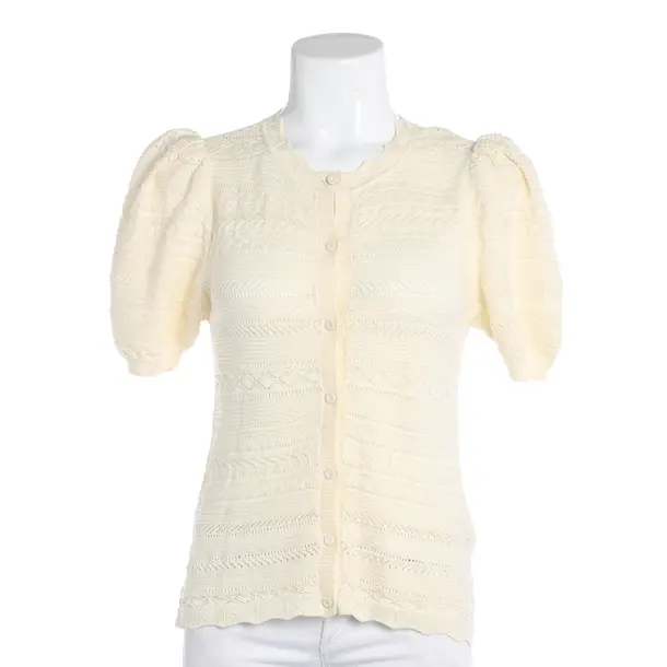 Blouse, in Cream, Cotton, Ba&sh