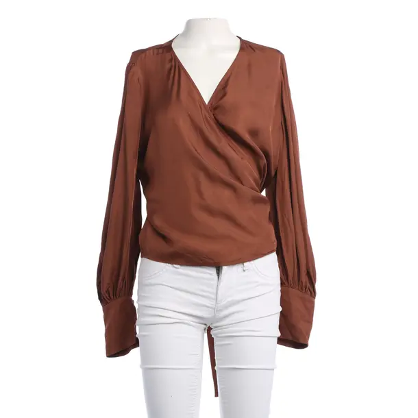 Blouse, in Brown, Acetate, Ivy Oak