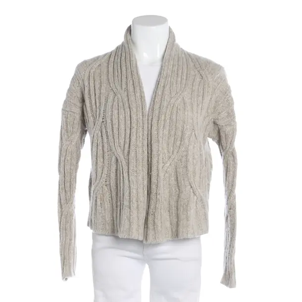 Cardigan, in Grigio chiaro, Lana, 360cashmere