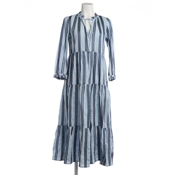 Kleid, in Hellblau, Baumwolle, 0039 Italy