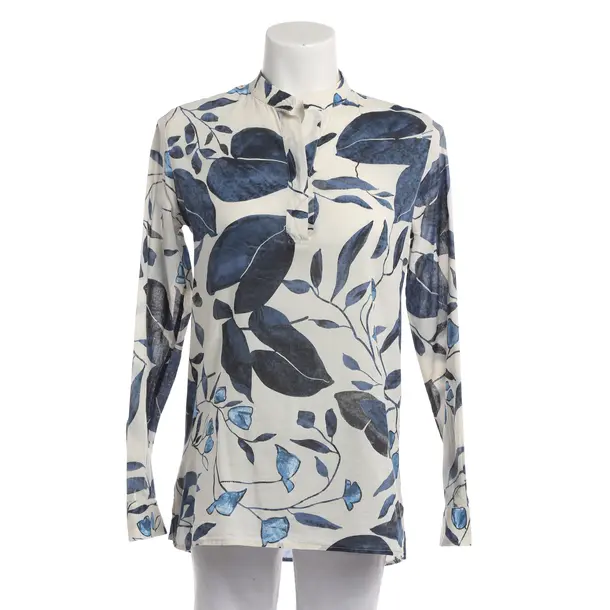 Bluse, in Navy, Baumwolle, 0039 Italy