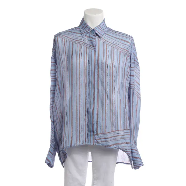 Blouse, in Blue, Viscose, Antonia Zander