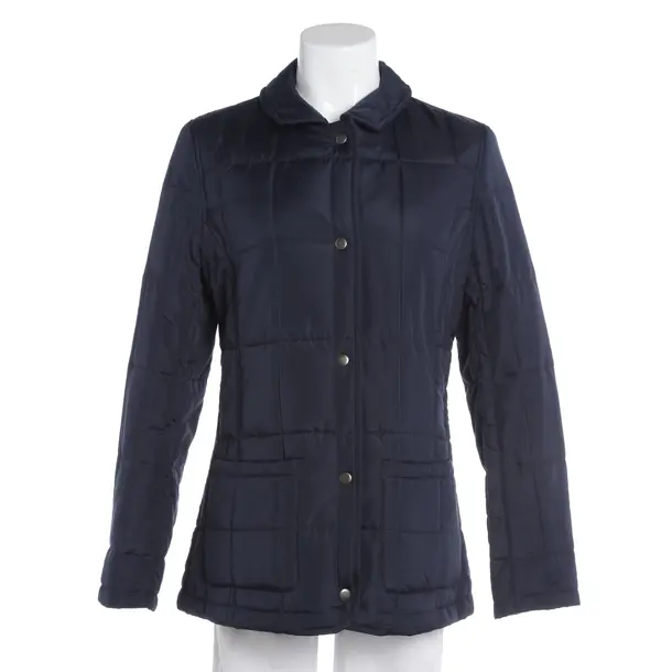 Mid-Season Jacket, in Blue, Polyester, Van Laack