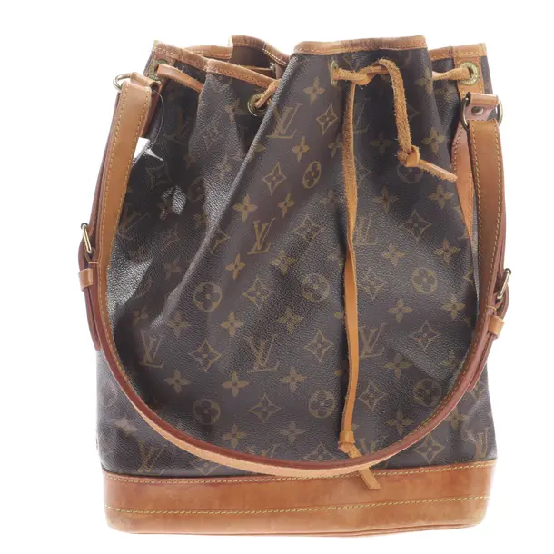 Bucket Bag, in Dunkelbraun, Canvas, Louis Vuitton