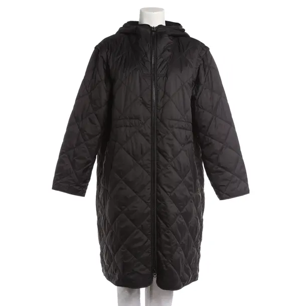 Mid-Season Coat, in Black, Polyester, Marc O'Polo Denim