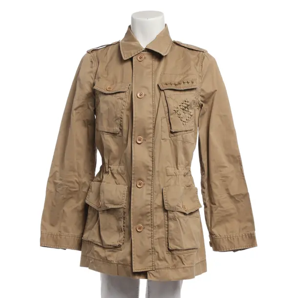 Mid-Season Jacket, in Light Brown, Cotton, Steffen Schraut