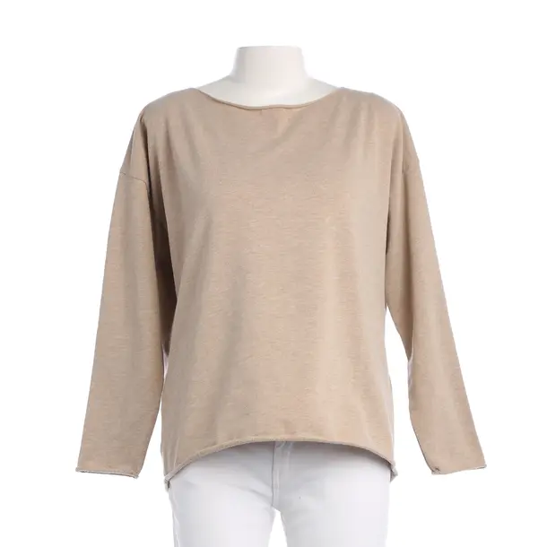 Sweatshirt, in Hellbraun, Baumwolle, Juvia