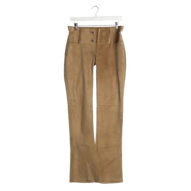 Pants, in Light Brown, Leather, Dolce & Gabbana