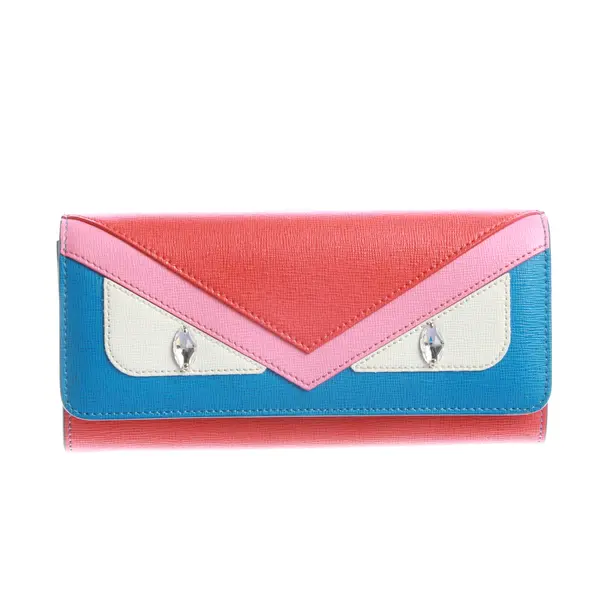 Geldbörse, in Mehrfarbig, Leder, Fendi
