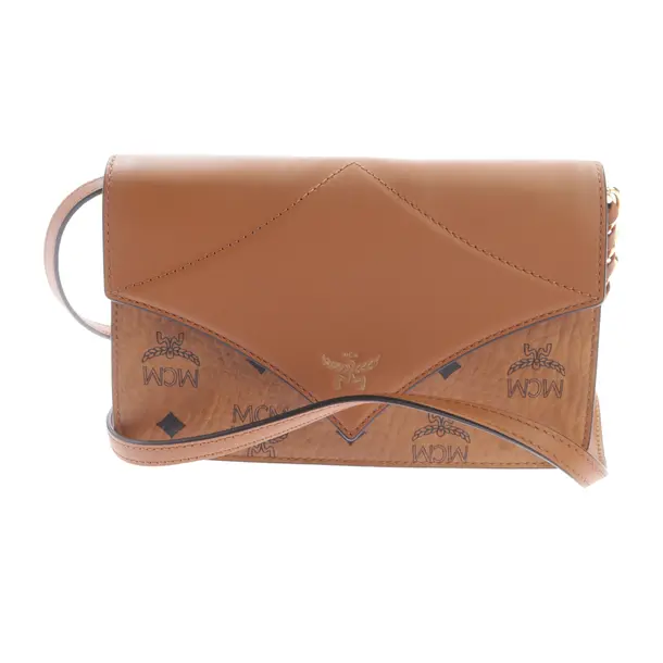 Shoulder Bag, in Brown, Leather, MCM