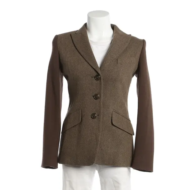 Blazer, in Brown, Wool, Max Mara