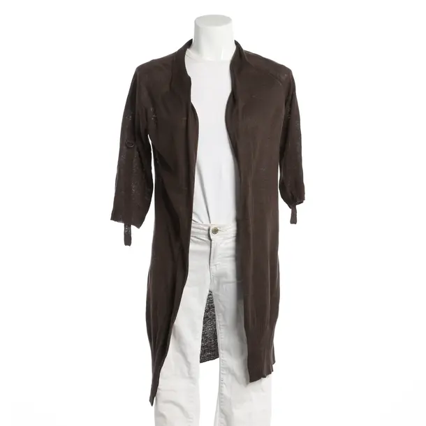 Strickjacke, in Dunkelbraun, Hanf, Max Mara