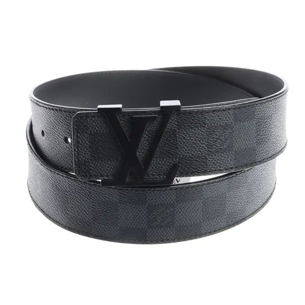 Gürtel, in Schwarz, Leder, Louis Vuitton