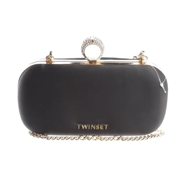 Evening Bag, in Black, Polyester, Twin Set