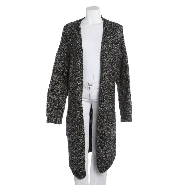 Cardigan, in Nero, Lana, Set di gemelli