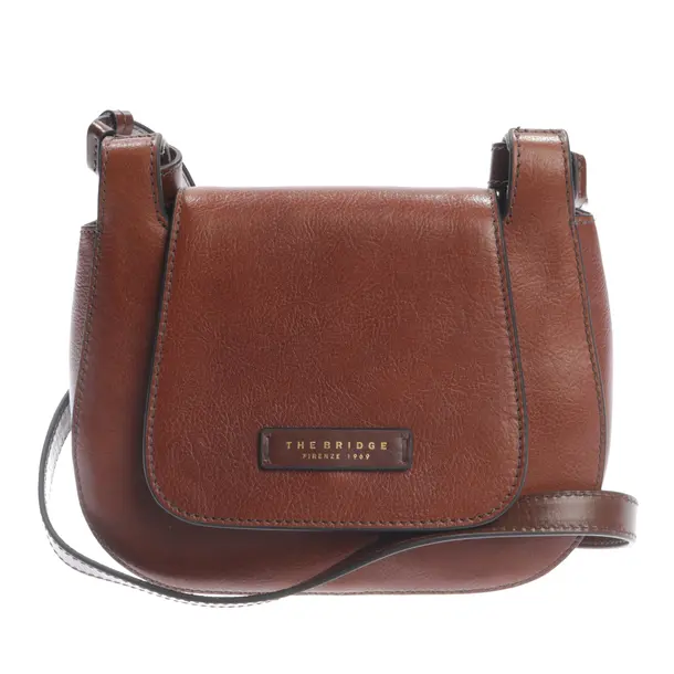 Shoulder Bag, in Brown, Leather, The Bridge