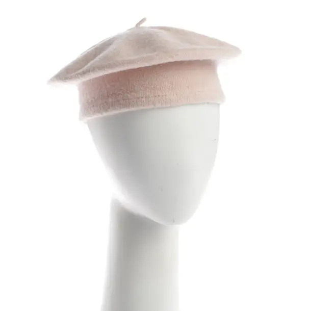 French Beret, in Light Pink, Wool, Delicatelove