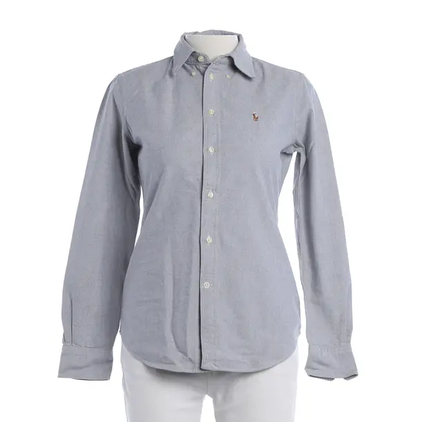 Blouse, in Light Gray, Cotton, Polo Ralph Lauren