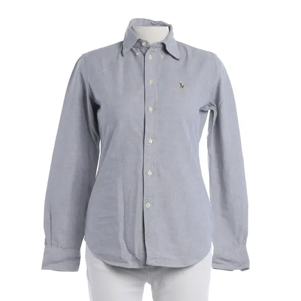 Blouse, in Light Gray, Cotton, Polo Ralph Lauren