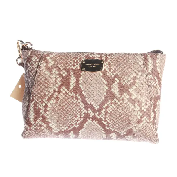 Clutch, in Braun, Leder, Michael Kors