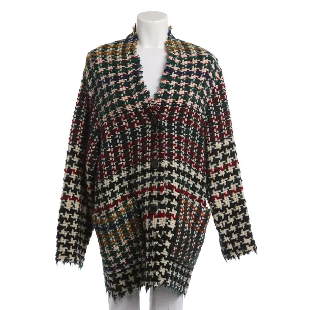 Mid-Season Jacket, in Multicolored, Wool, Isabel Marant