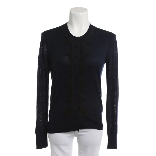 Cardigan, in Navy, Cotton, Steffen Schraut