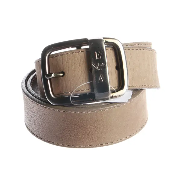 Belt, in Light Brown, Leather, Emporio Armani