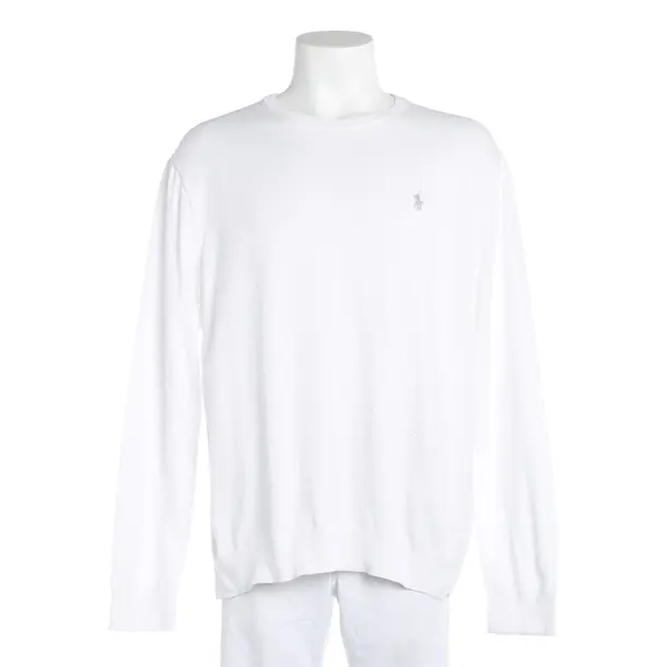 Jumper, in White, Cotton, Polo Ralph Lauren