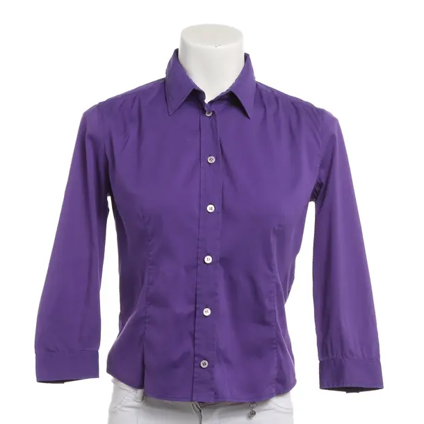 Bluse, in Lila, Baumwolle, Prada