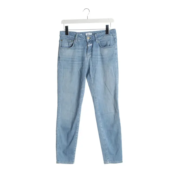 Jeans skinny, in Blu, Cotone, Chiuso