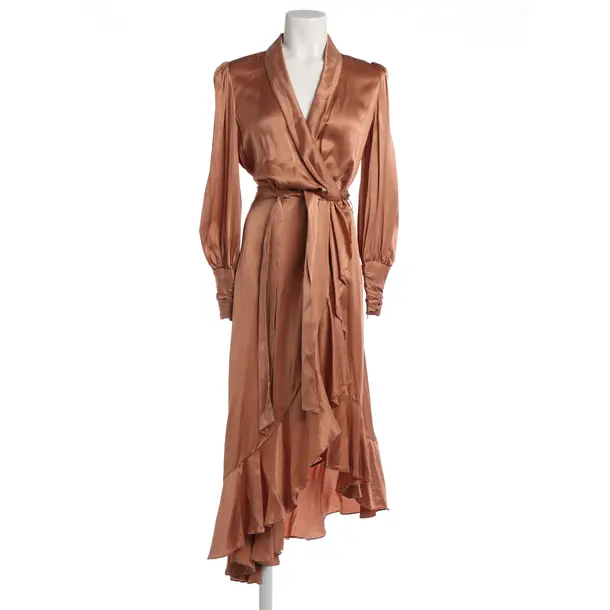 Kleid, in Hellbraun, Seide, Zimmermann