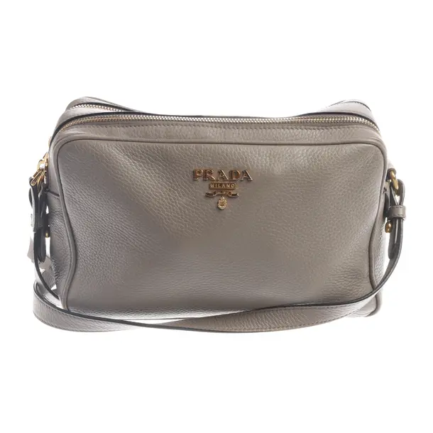 Borsa a cinture a tracolla, in Grigio, Pelle, Prada