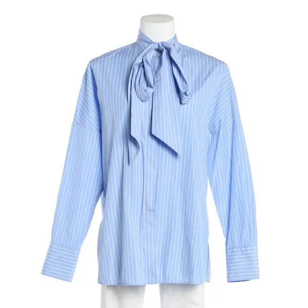 Blouse, in Light Blue, Cotton, Max Mara