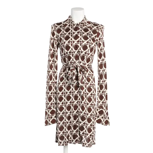 Cocktail Dress, in Dark Brown, Silk, Diane von Furstenberg