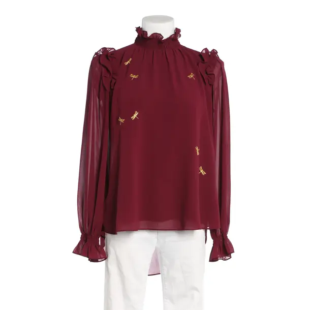 Blouse, in Bordeaux, Polyester, Ted Baker