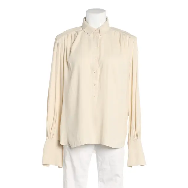Blouse, in Beige, Silk, Herzensangelegenheit