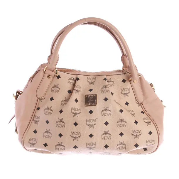 Borsetta, in Nudo, Pelle, MCM