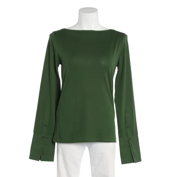 Long Sleeve Shirt, in Green, Cotton, Marc Cain