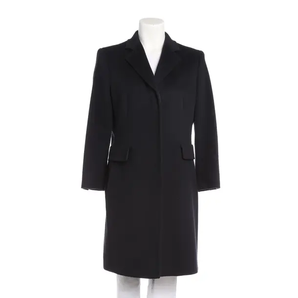 Übergangsmantel, in Navy, Wolle, Max Mara