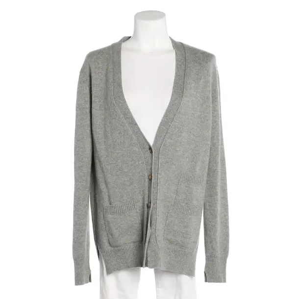 Strickjacke, in Grau, Kaschmir, Céline
