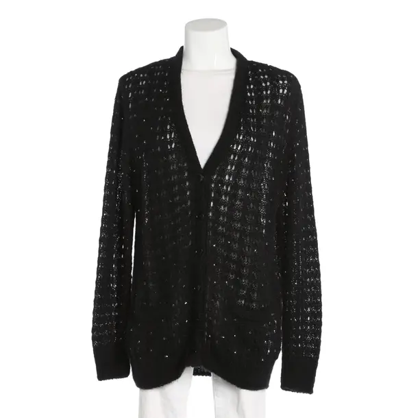 Cardigan, in Black, Polyimide, Saint Laurent