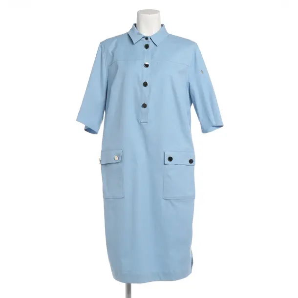 Cocktail Dress, in Light Blue, Cotton, Escada