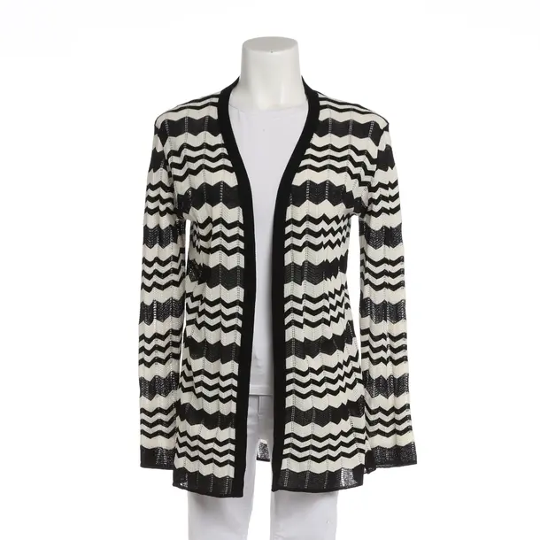 Cardigan, in Black, Wool, Missoni M