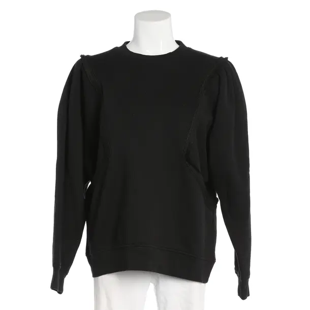 Sweatshirt, in Schwarz, Baumwolle, Closed