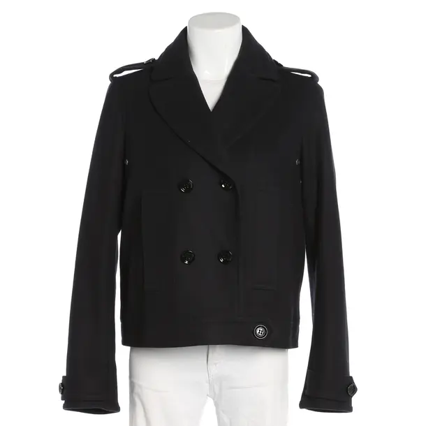 Mid-Season Jacket, in Navy, Wool, Burberry Brit